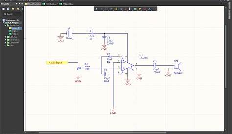 how to design a schematic