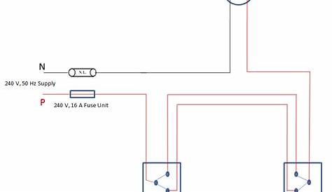 staircase switch wiring diagram