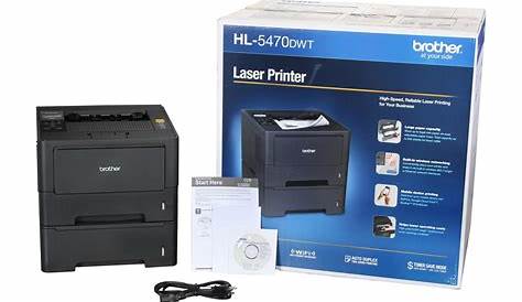 Brother HL-5470DWT High Speed Single Function Laser Printer with