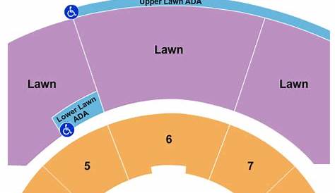 Walmart AMP, Endstage Pit - Numbered Sections Seating Chart | Star Tickets