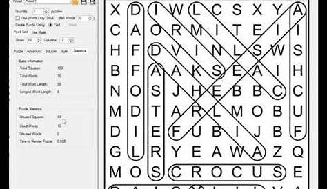 How To Create Word Search Puzzles With Puzzle Maker Pro - Standard Word