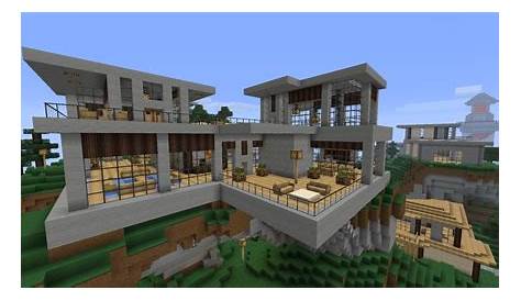 Ruked On Minecraft: Modern House Schematics 01