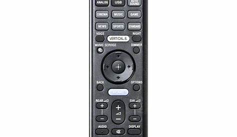 Genuine Sony RMT-AH400U Audio System Remote Control + batteries | eBay