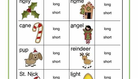 short vowel sounds worksheets