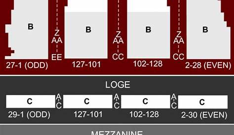Orpheum Theatre, San Francisco, CA - Seating Chart & Stage - San