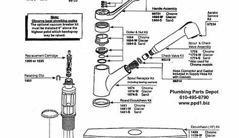 delta a112 18.1 kitchen faucet manual
