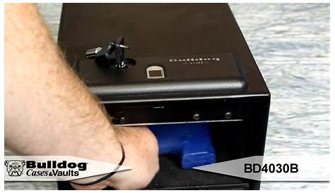 Bulldog Cases & Vaults BD4030B Magnum Biometric Vault - YouTube