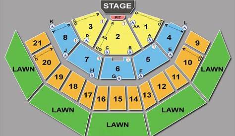American Family Insurance Amphitheater Seating Chart | Seating Charts