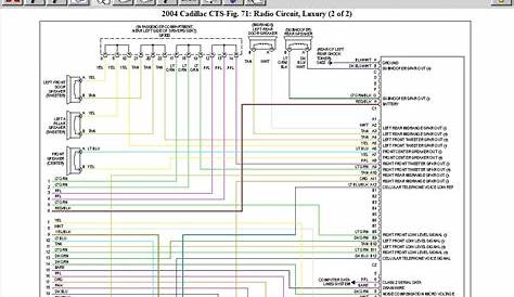 2004 Cadillac Cts Rear Deck Subwoofer Wiring Diagram Database - Wiring