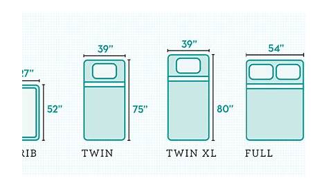 Twin Xl Bedding Size Chart - Bedding Design Ideas