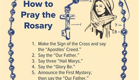 10 Best Printable Rosary Pamphlet Fold PDF for Free at Printablee