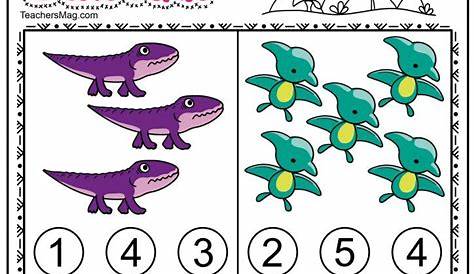 Free Printable Dinosaur Worksheets | TeachersMag.com Dinosaur