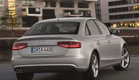 2012 Audi A4 Sedan Cuvee Silver Rear View - | EuroCar News