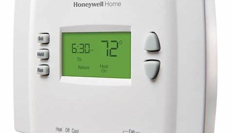 how to install a honeywell home rth221b programmable thermostat - DH-NX