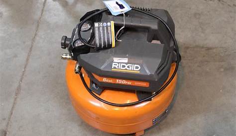 Ridgid 6 Gallon Air Compressor | Property Room