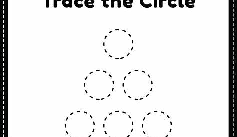 how to trace a circle