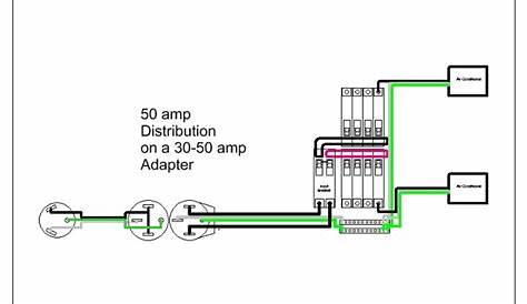 50 Amp To 30 Amp Rv Adapter Wiring Diagram - Cadician's Blog