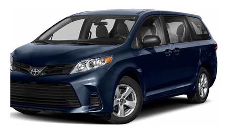 2018 Toyota Sienna Regular Vehicle Competitive Comparison - Model and