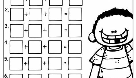 15 Best Images of Addition 3 Addends Worksheet First Grade - Dice