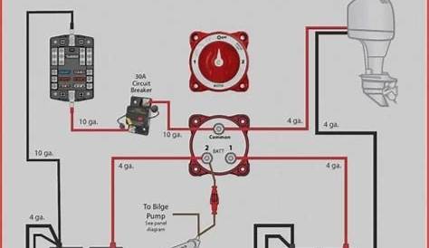 Dual Battery Switch Wiring Diagram [PDF] Download | Boat wiring