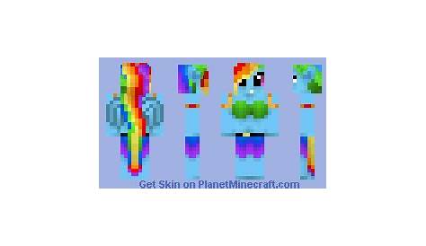 Rainbow Dash Minecraft Skin