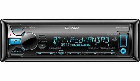 Refurbished Kenwood KDC-X500 CD Receiver w/ Bluetooth Front Auxiliary