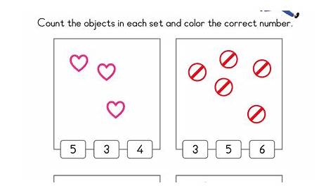 Get Counting Objects Worksheets For Kindergarten The Latest - The Numb