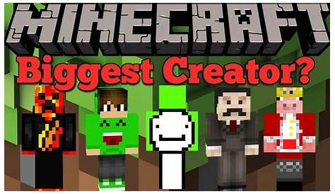 top ten biggest minecraft youtubers