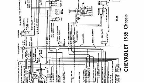 Wiring Diagram For 55 Chevy Bel Air - Shane Wired