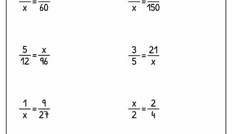 Ratio And Proportional Reasoning Worksheets