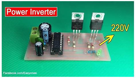 irf3205 inverter circuit diagram