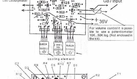 200W audio amplifier - Audio circuits - ElShem.com
