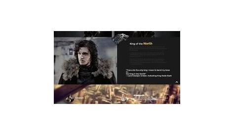 Game of Thrones - Free Responsive HTML Template - Smashfreakz
