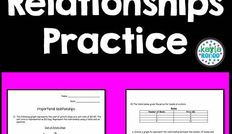 graphing proportional relationships worksheets with answers