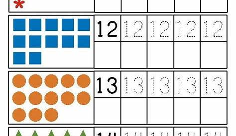 ️Numbers 11 15 Worksheets Free Download| Gambr.co