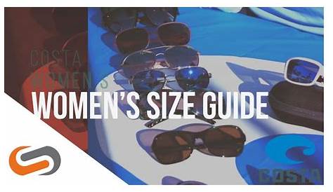 Costa Women's Sunglasses Size Guide | SportRx