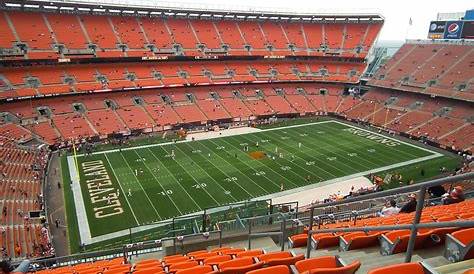 Cleveland Browns Stadium Seating Chart With Rows - Chart Walls C3C