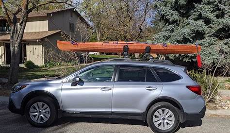 Thule Roof Rack and Hullavator on 2018 Subaru Outback — Backpacking Technology