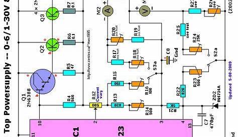 bench power supply schematic