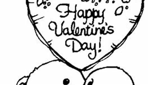 Happy Valentines Day Coloring Pages at GetColorings.com | Free