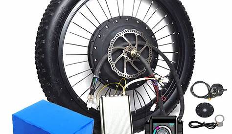 Import High Quality Ebike Conversion Kit 8000w Hi Speed Electric