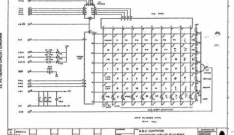 Pc Keyboard Wiring Schematic - Wiring Diagram and Schematic