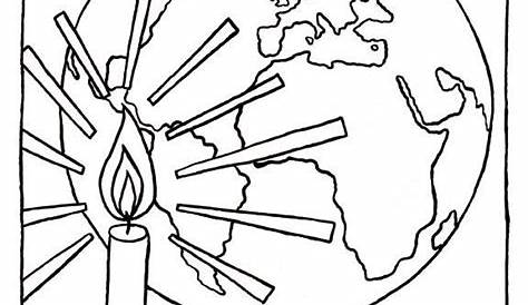 Light Of The World Coloring Page at GetColorings.com | Free printable