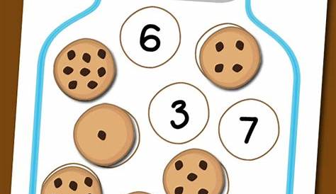 FREE Cookie Jar Number Matching Printables and Game