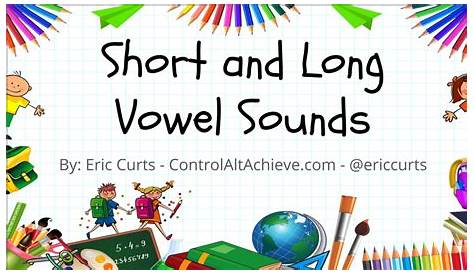 long and short vowels video