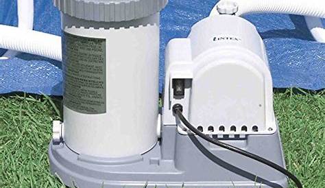 Intex 1000 GPH (Gallon Per Hour) Pool Filter Pump - Buy Online in UAE