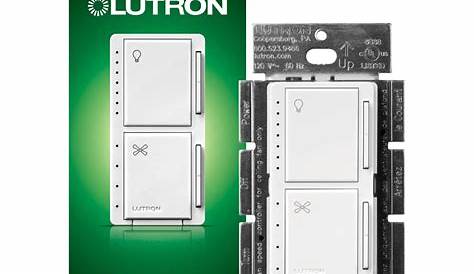 lutron maestro fan control and light dimmer
