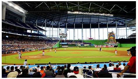 marlins stadium seating view