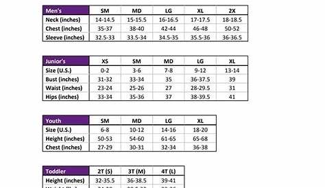 Harley Davidson Size Chart - Harley Davidson