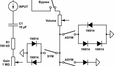 effects pedal circuit diagrams